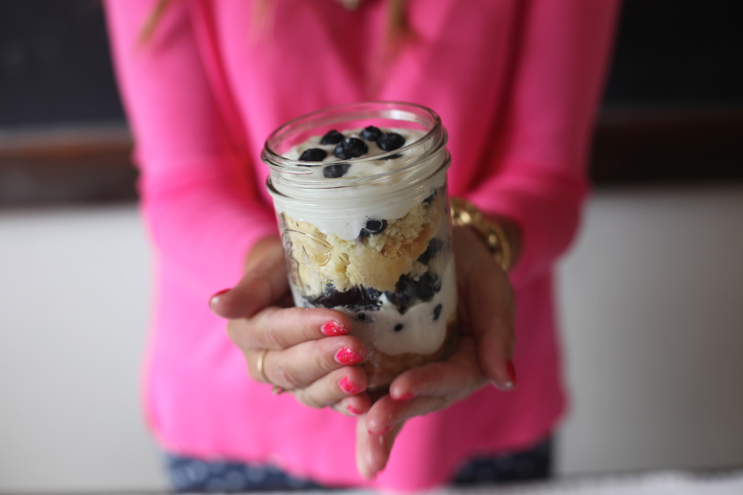 mason jar shortcakes