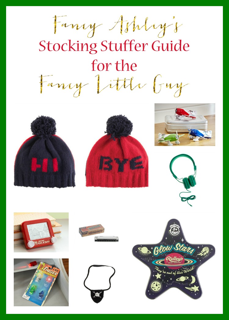 Fancy Ashley's Stocking Stuffer Guide for the Fancy Little Guy // Fancy Ashley