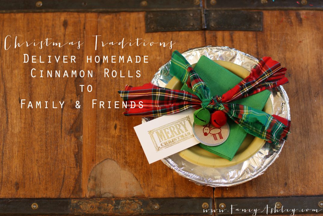 Christmas Traditions: Homemade Cinnamon Rolls // Fancy Ashley