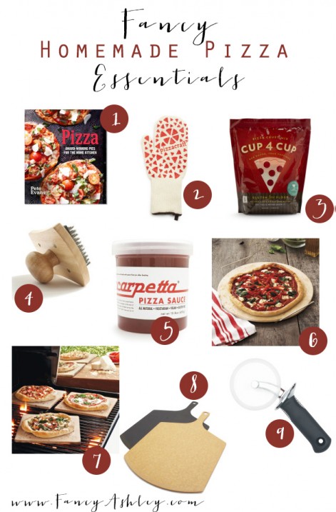 Fancy Homemade Pizza Essentials // Fancy Ashley