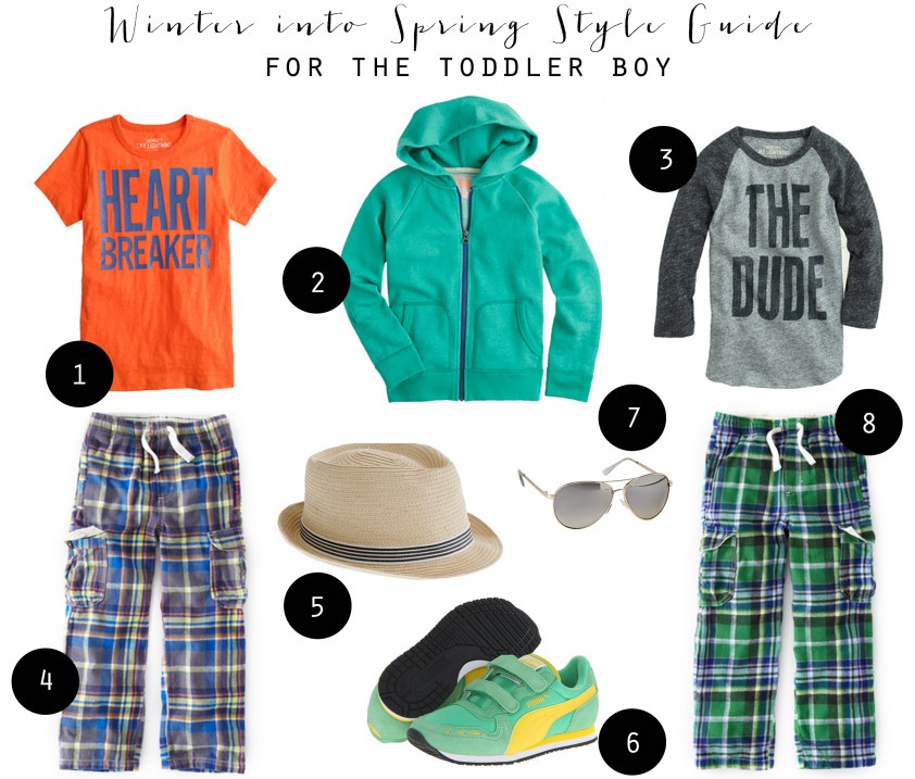 Winter into Spring Toddler Boy Style Guide // Fancy Ashley