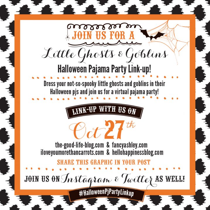 Halloween Pajama Party Linkup