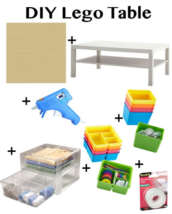 DIY LEGO Table - Incredible Ikea Hacks!