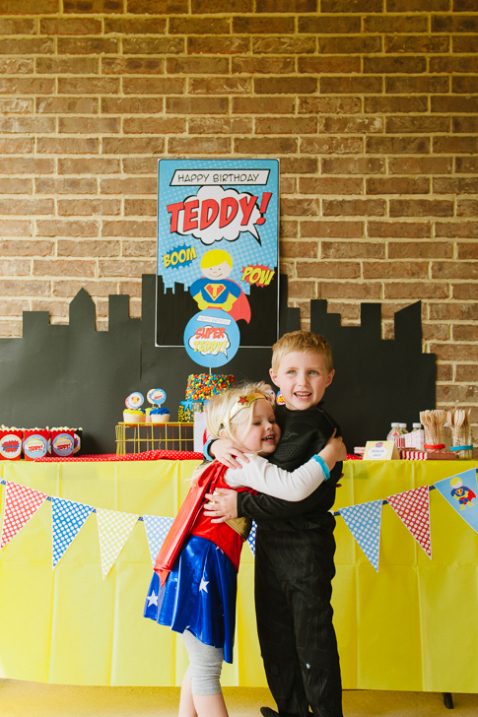 Teddy's 6th Superhero Bash // Fancy Ashley