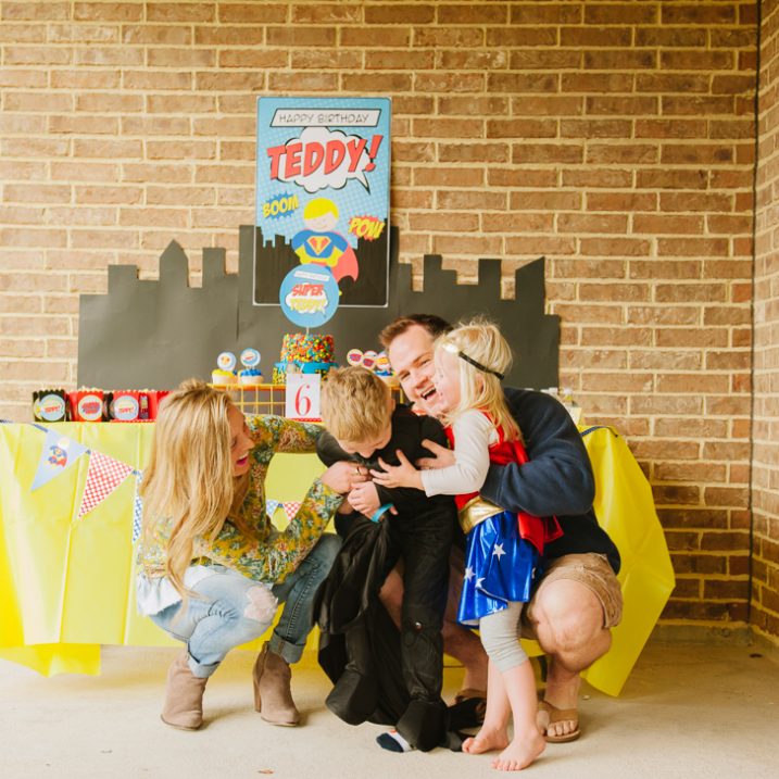 Teddy's 6th Superhero Bash // Fancy Ashley