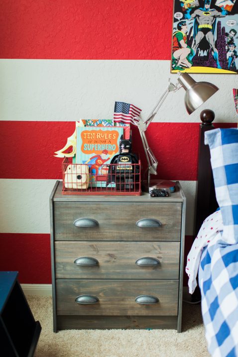 Boys Super Hero Bedroom // Fancy Ashley