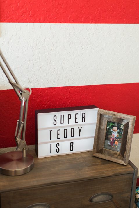 Boys Super Hero Bedroom // Fancy Ashley