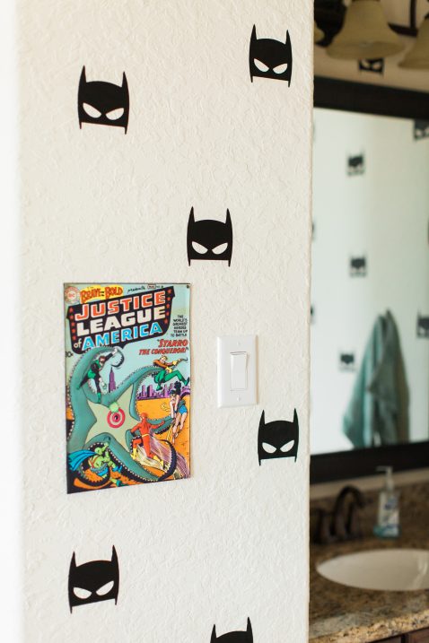 Boys Super Hero Bedroom // Fancy Ashley