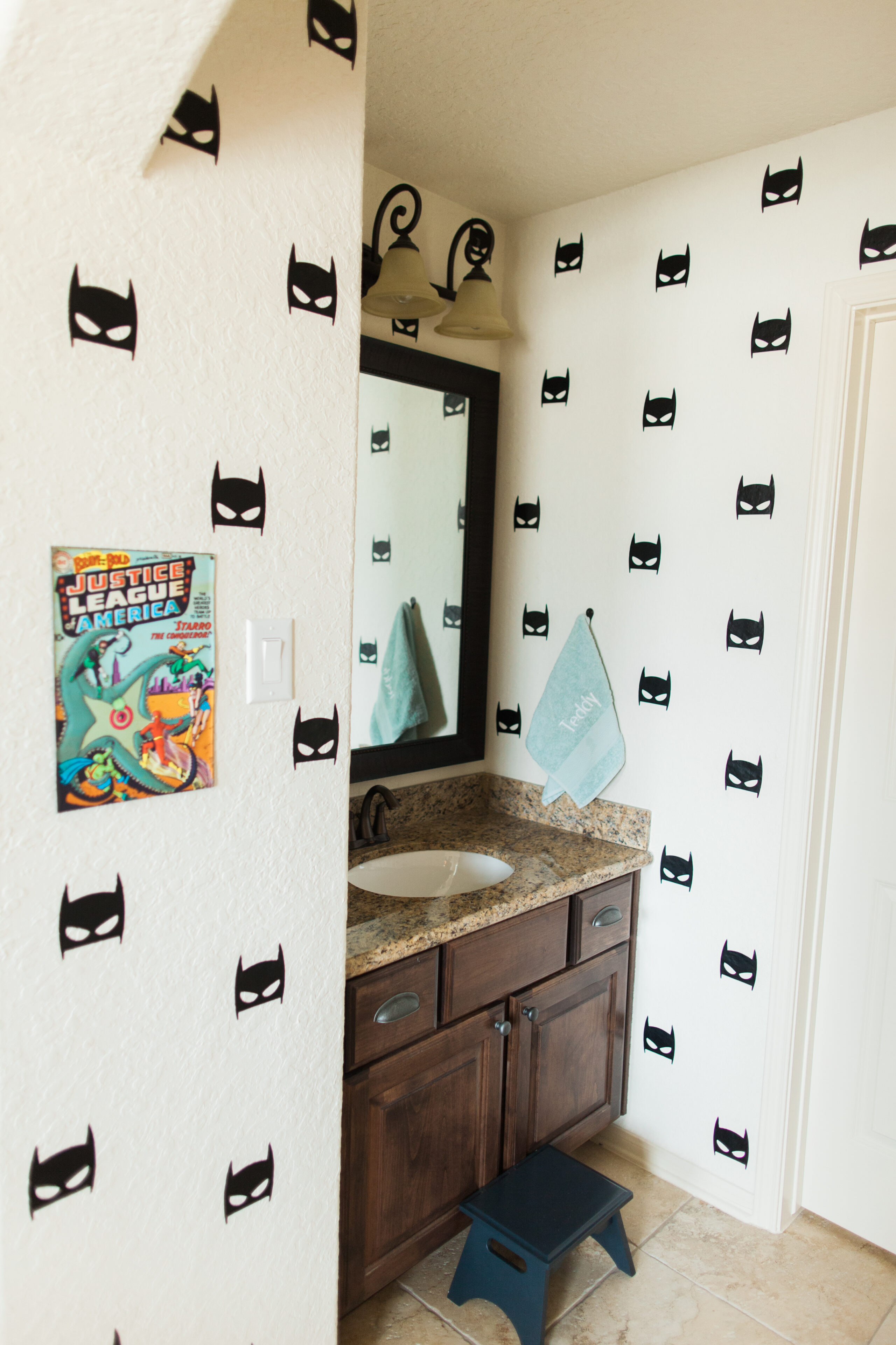 Boys Super Hero Bedroom // Fancy Ashley