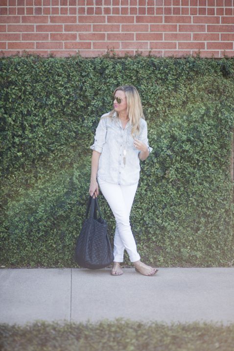 Everyday Fancy: White Denim // Fancy Ashley