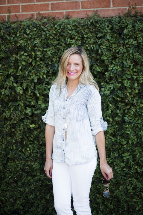 Everyday Fancy: White Denim // Fancy Ashley