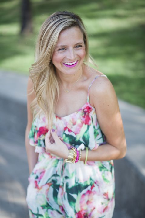 Everyday Fancy: Floral Jumpsuit // Fancy Ashley