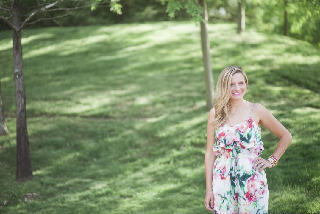 Everyday Fancy: Floral Jumpsuit // Fancy Ashley