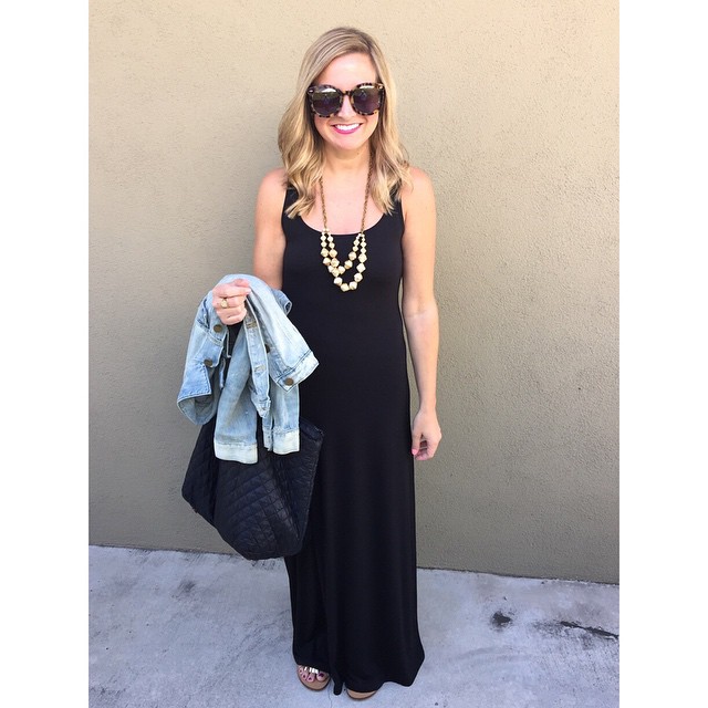 Black Maxi Dress