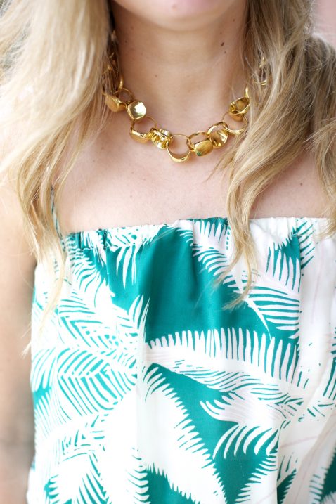 J.Crew Tropical Fern Jumpsuit