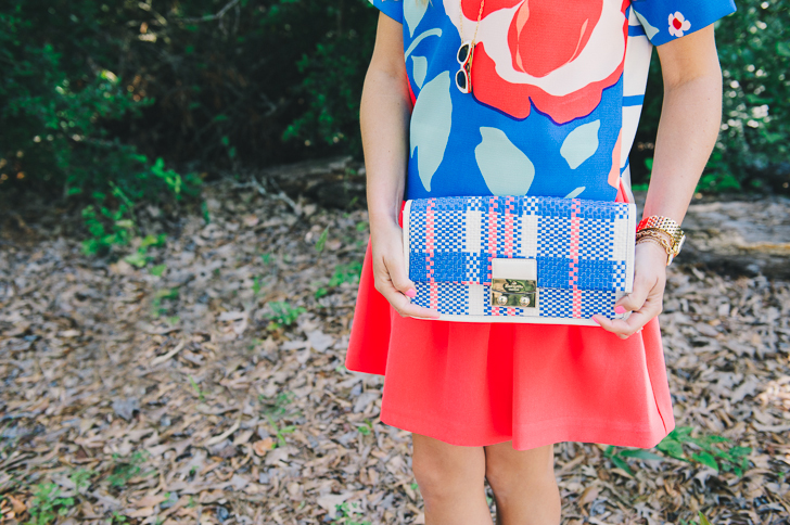 Kate Spade Pink Skirt and Floral Top