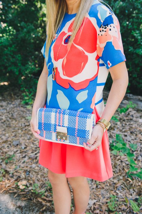 Kate Spade Pink Skirt and Floral Top