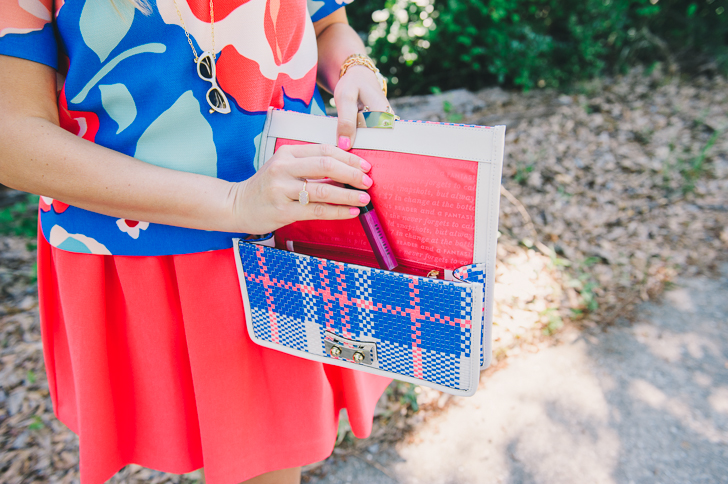 Kate Spade Pink Skirt and Floral Top