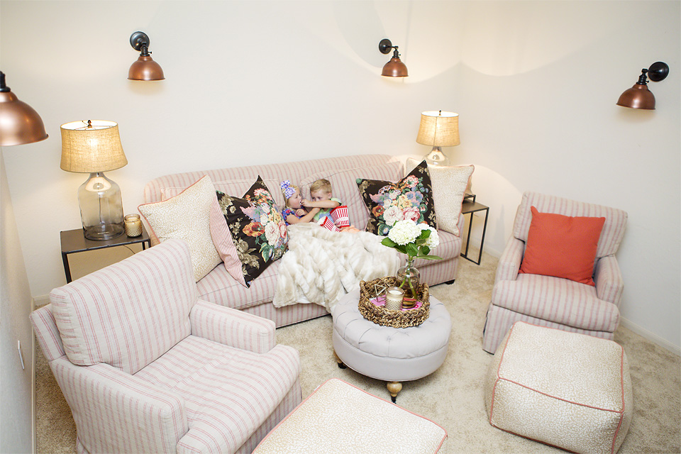 Home Tour Tuesday: TV Room // Fancy Ashley