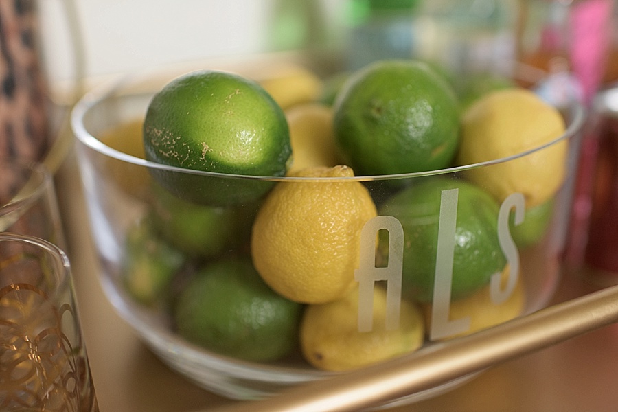 Bar Cart Styling // Fancy Ashley 