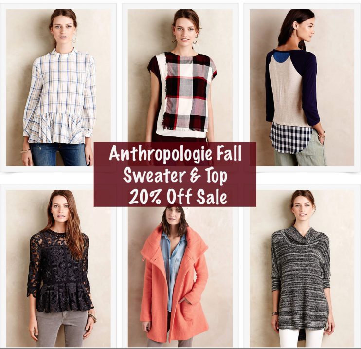 Anthropologie Fall Sweater Sale