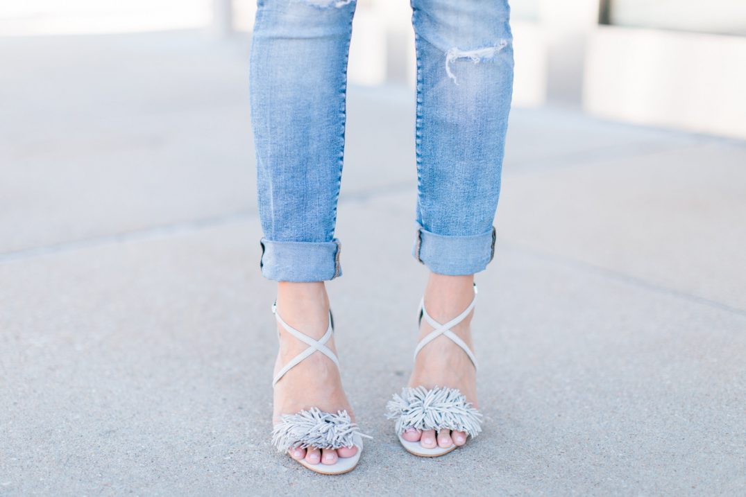 fringe sandals