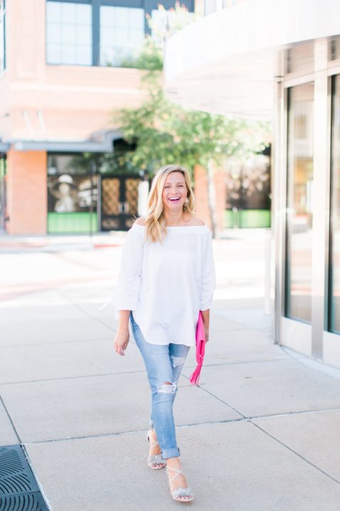 off the shoulder top