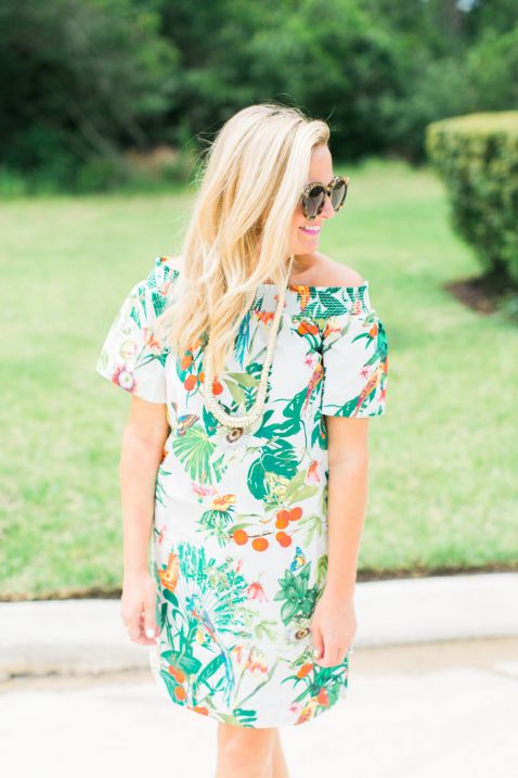 off the shoulder dress j.crew