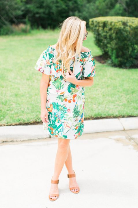 off the shoulder dress j.crew