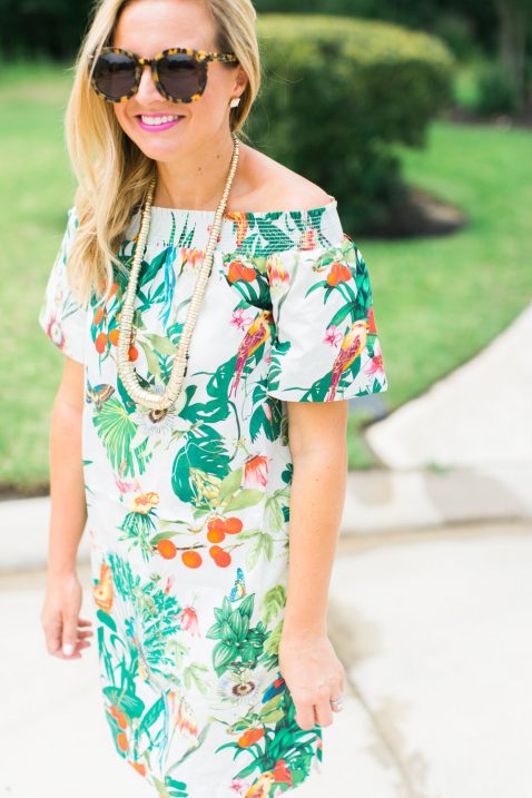 off the shoulder dress j.crew