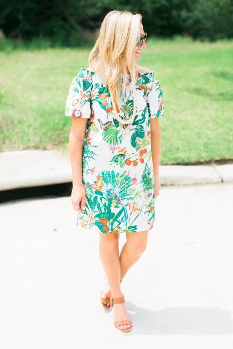 off the shoulder dress j.crew