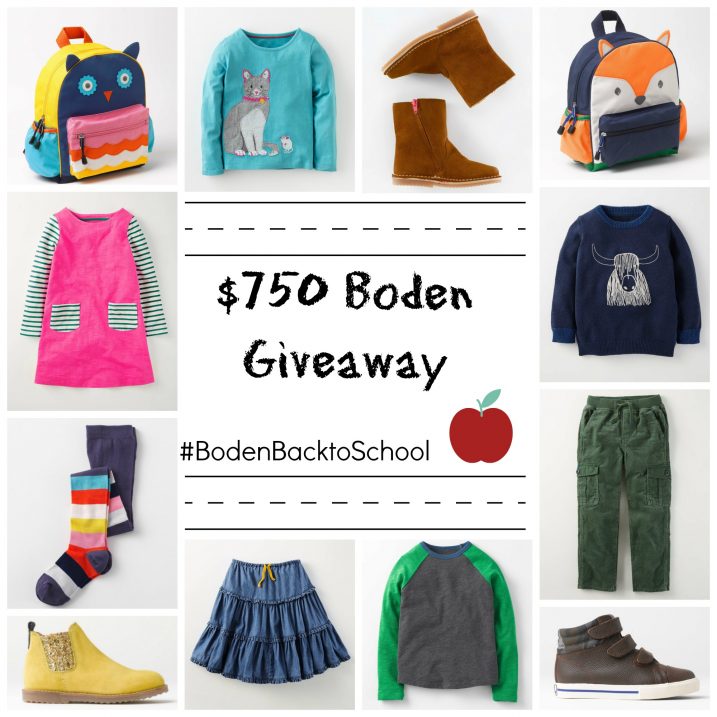 #BodenBacktoSchool giveaway image