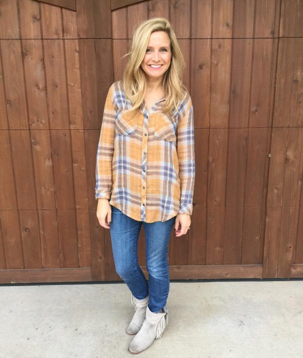 flannel top