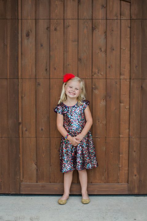 kid holiday card photo ideas