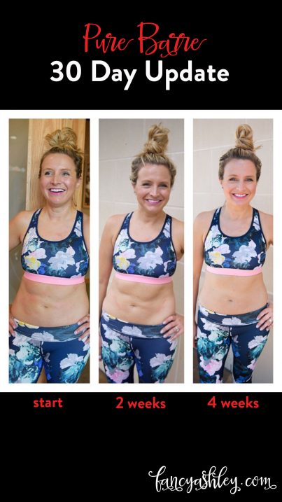 pure barre 30 day update