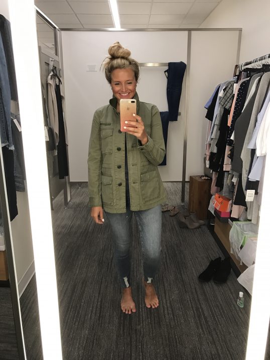 Madewell Jacket - A Fantastic Nordstrom Anniversary Sale Giveaway featured by popular Houston fashion blogger, Fancy Ashley