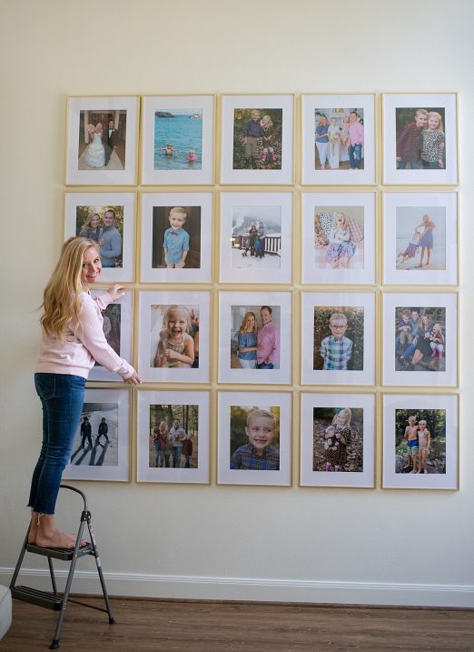 Affordable Gallery Wall Ideas featured by popular Houston lifestyle blogger, Fancy Ashley