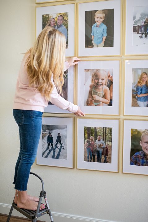 Affordable Gallery Wall Ideas featured by popular Houston lifestyle blogger, Fancy Ashley