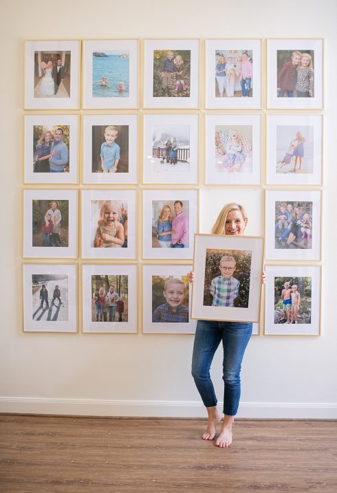 Affordable Gallery Wall Ideas featured by popular Houston lifestyle blogger, Fancy Ashley