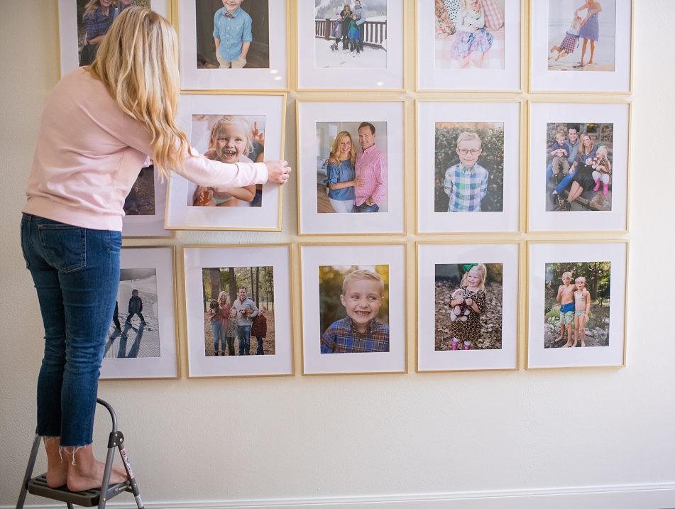 Affordable Gallery Wall Ideas featured by popular Houston lifestyle blogger, Fancy Ashley