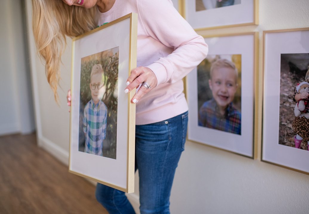 Affordable Gallery Wall Ideas featured by popular Houston lifestyle blogger, Fancy Ashley