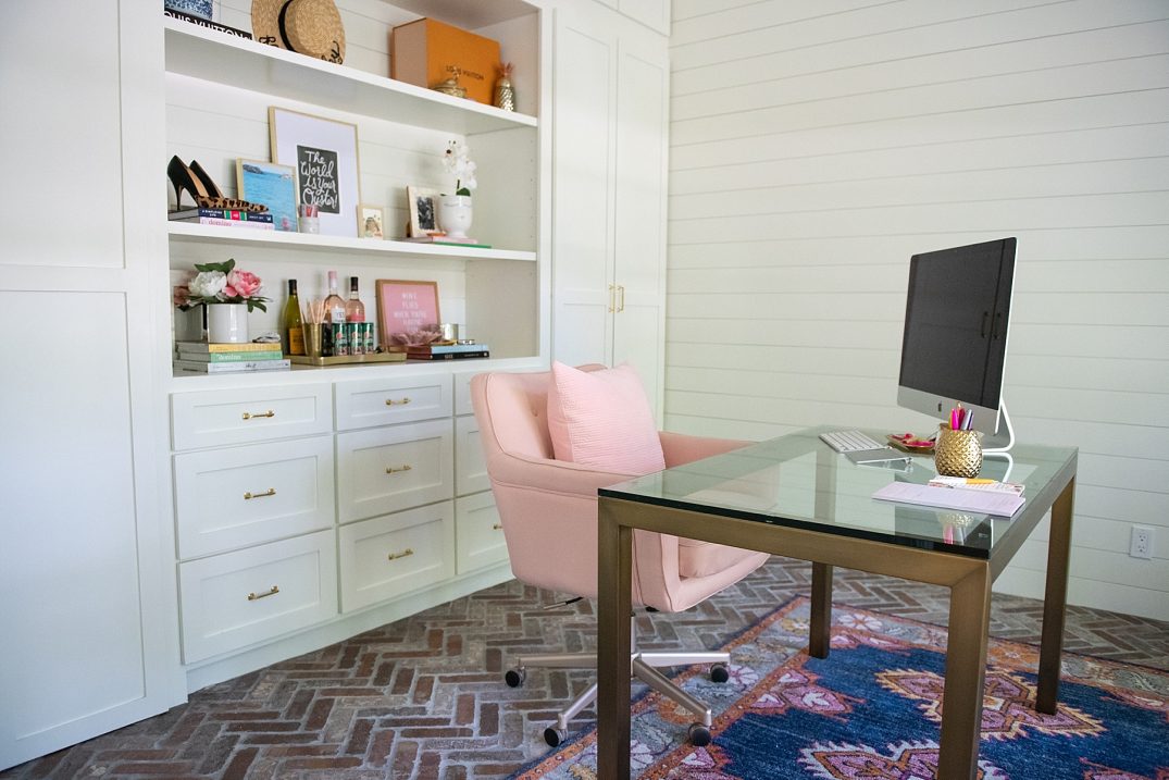 Office Reveal featured by popular Houston lifestyle blogger, Fancy Ashley