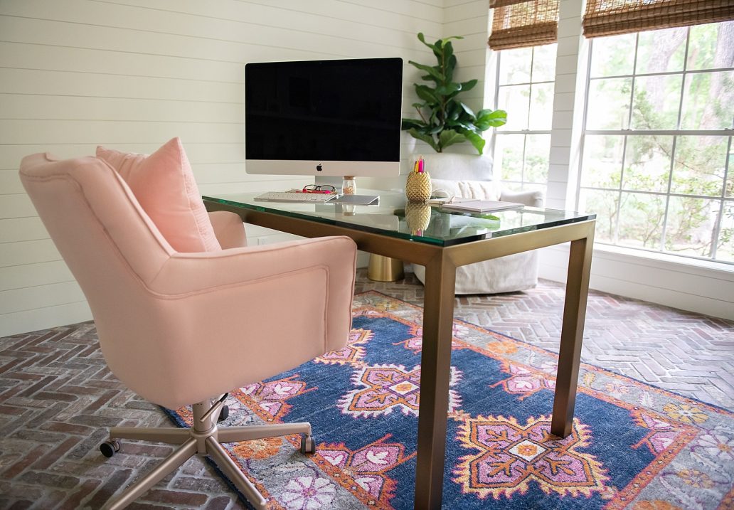 Office Reveal featured by popular Houston lifestyle blogger, Fancy Ashley