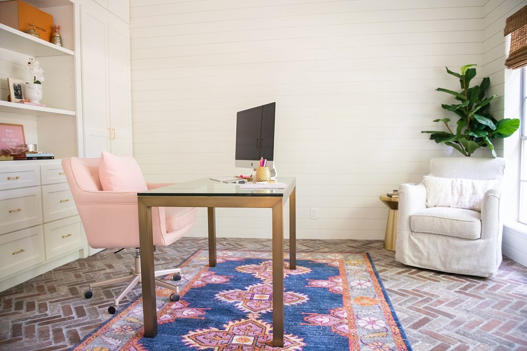 Office Reveal featured by popular Houston lifestyle blogger, Fancy Ashley