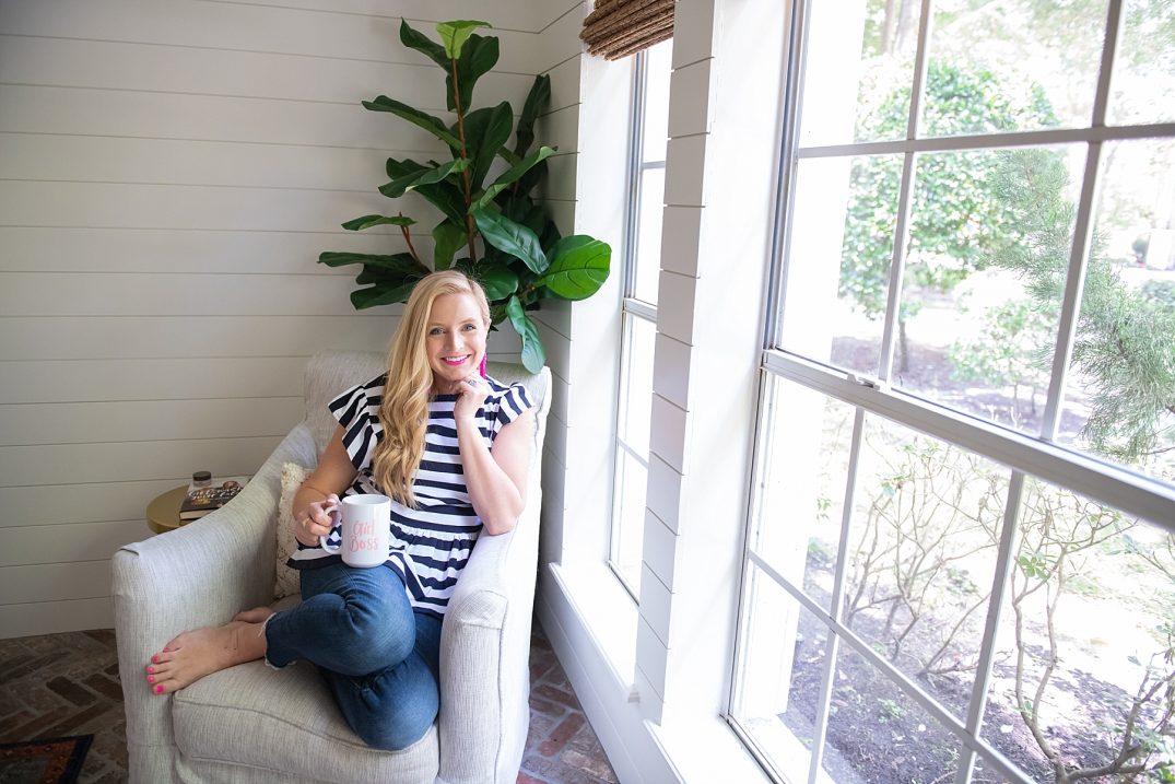 Office Reveal featured by popular Houston lifestyle blogger, Fancy Ashley