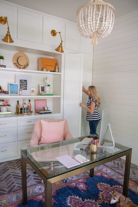 Office Reveal featured by popular Houston lifestyle blogger, Fancy Ashley