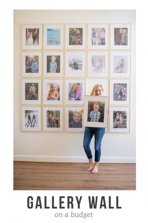 gallery wall under 600 - Affordable Gallery Wall Ideas featured by popular Houston lifestyle blogger, Fancy Ashley