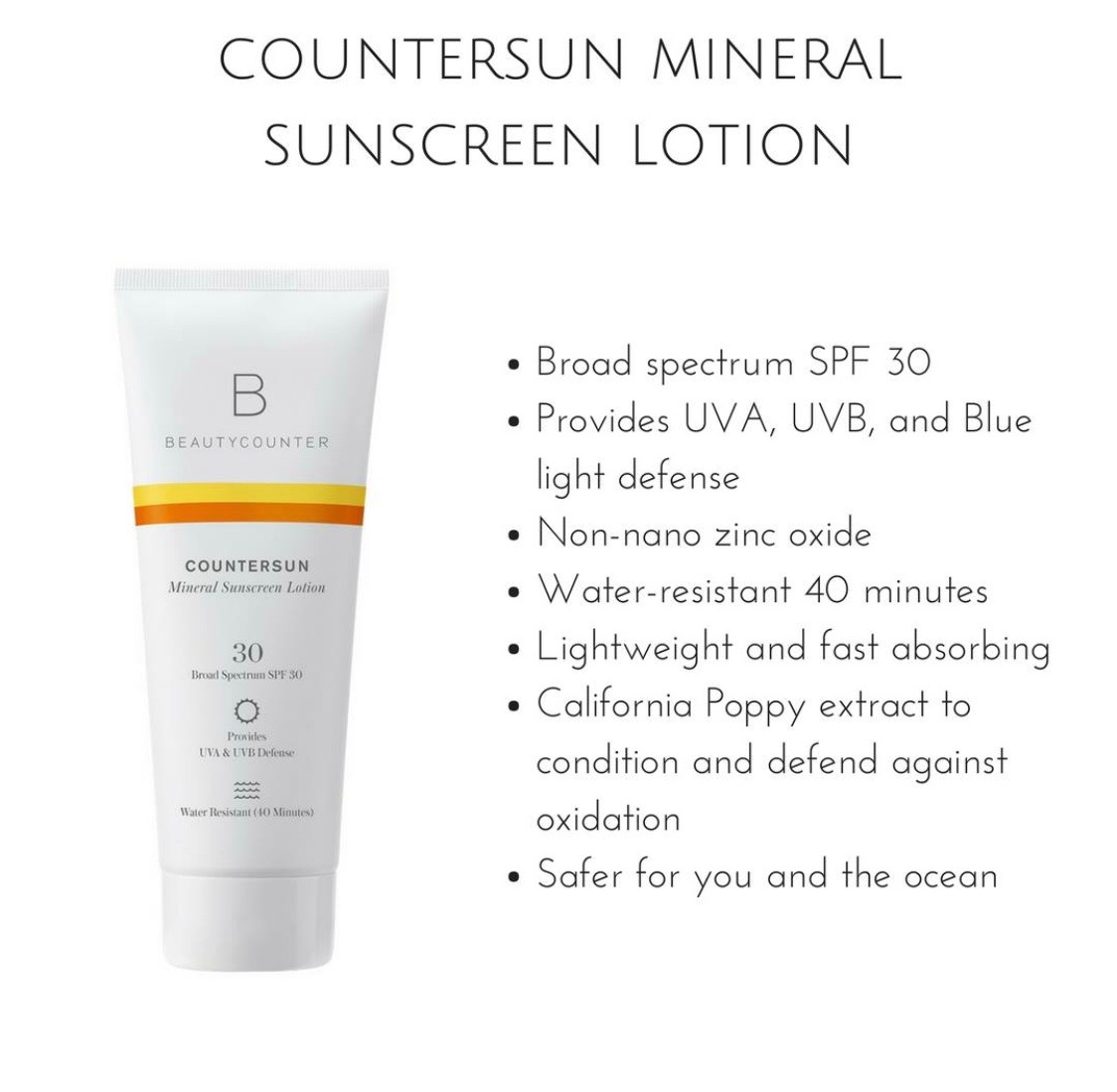 Beautycounter Sunscreen