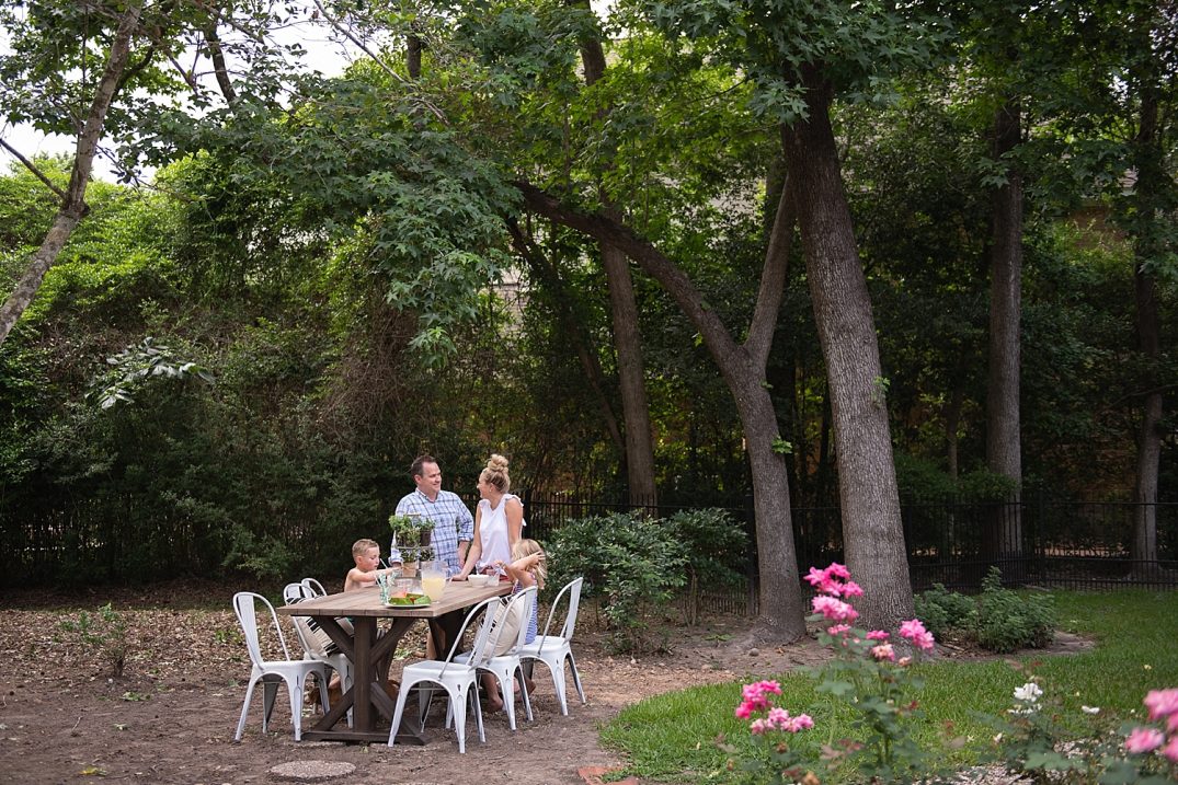 At Home Patio Makeover featured by popular Houston lifestyle blogger, Fancy Ashley