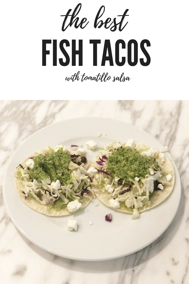 The Best Fish Tacos Recipe featured by popular Houston lifestyle blogger, Fancy Ashley